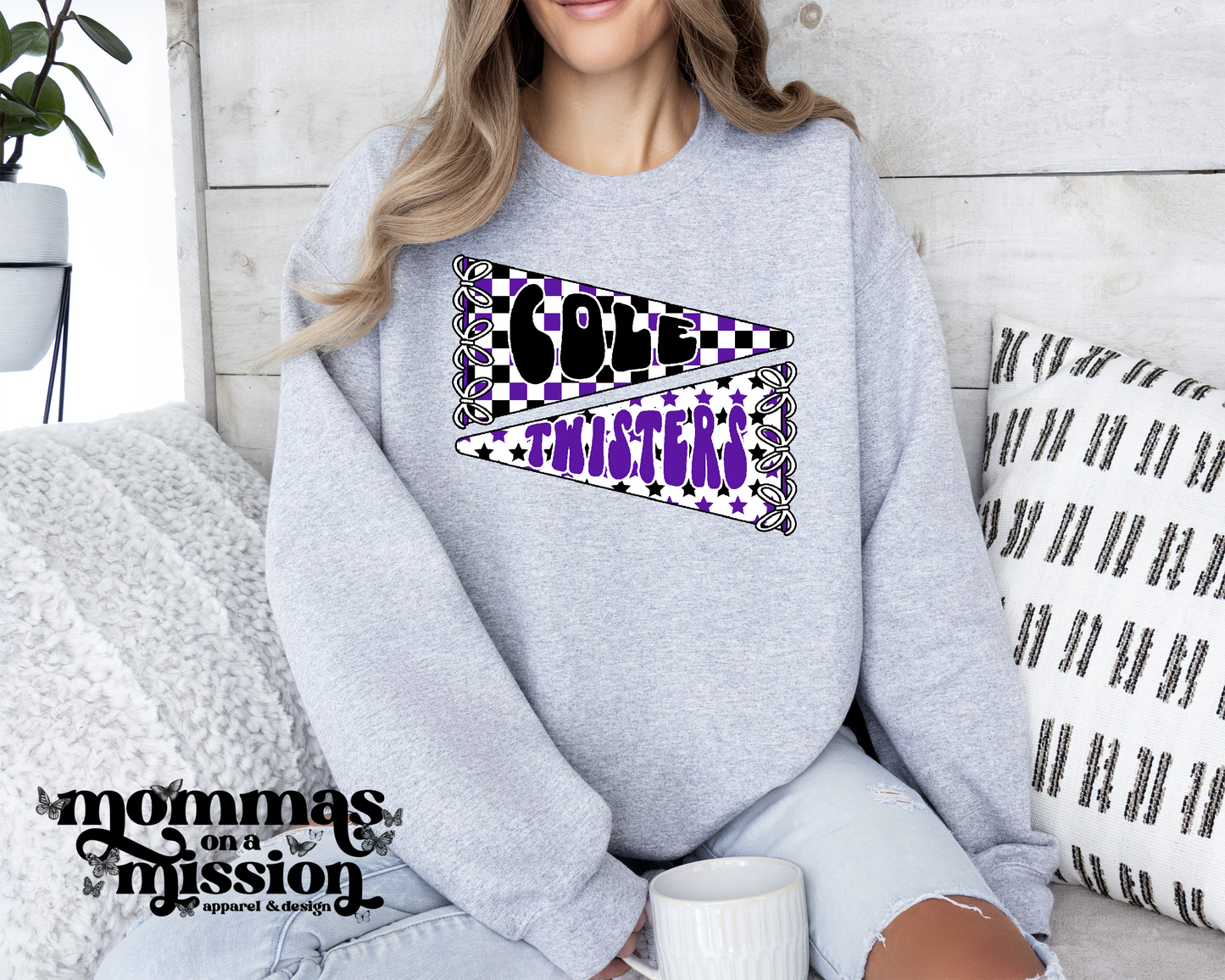 cole twisters spirit flags (youth)