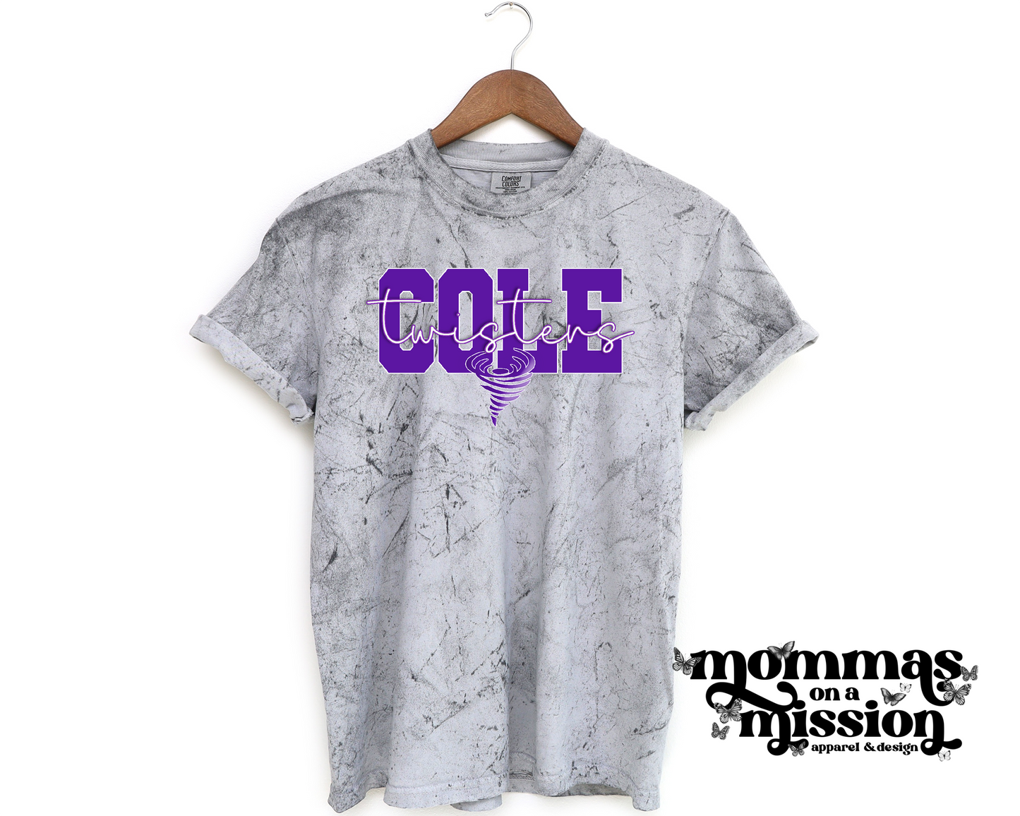 cole twisters cursive with tornado (youth)