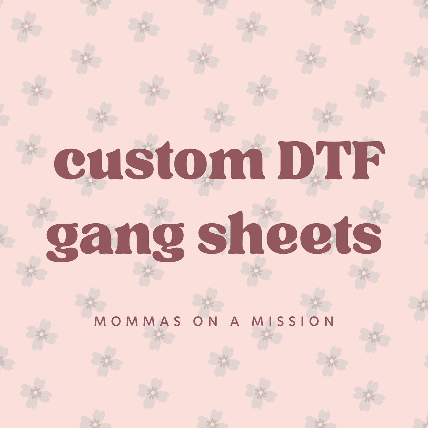 custom dtf gang sheet