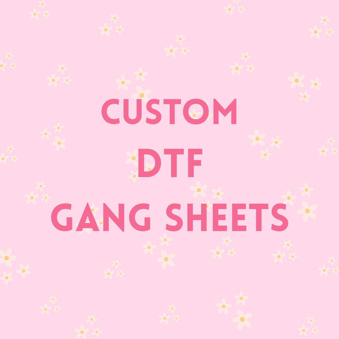 custom dtf gang sheet