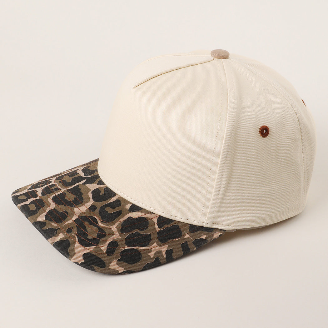 custom leopard mascot hat