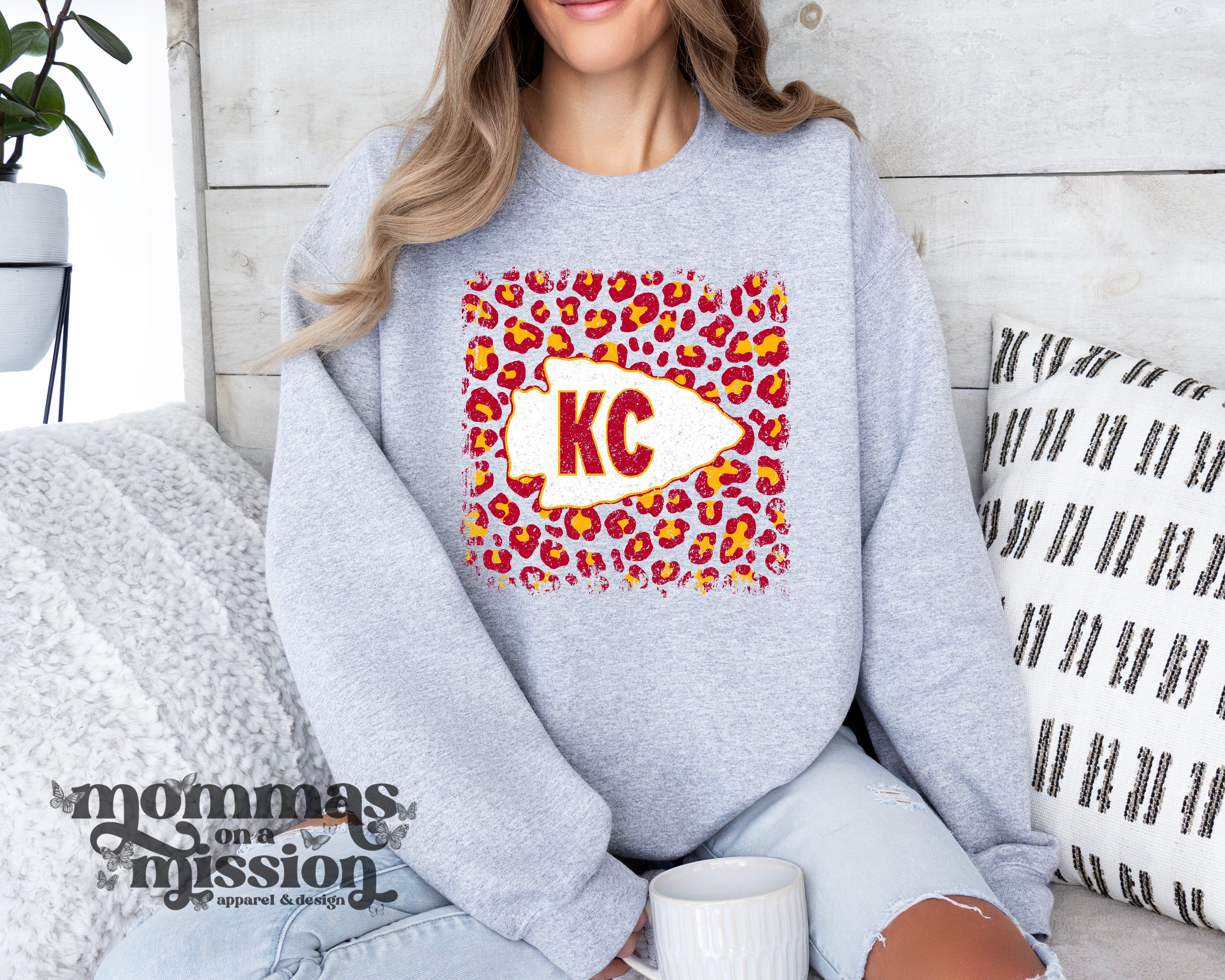 kc arrowhead leopard print – Mommas on a Mission