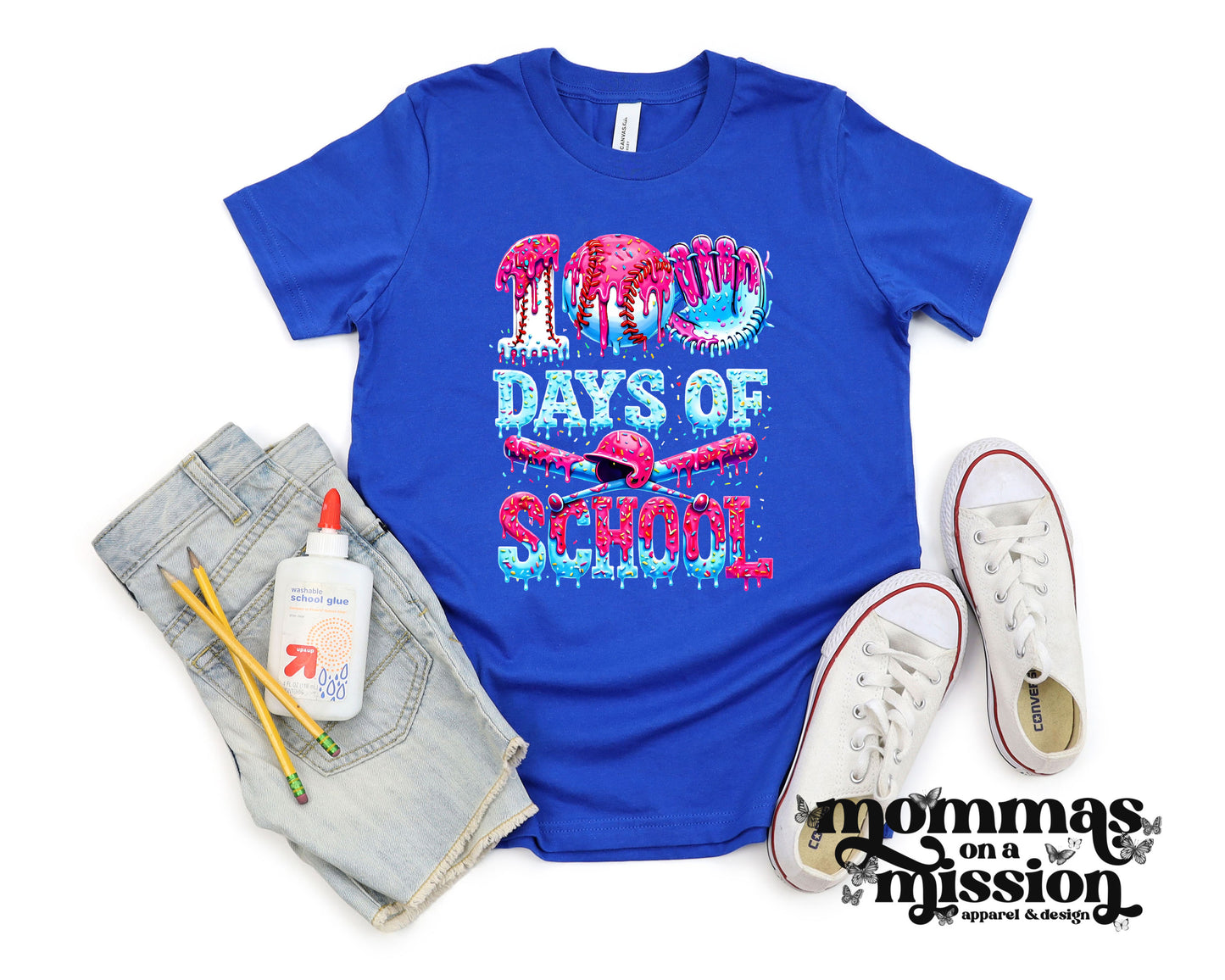 100 days drippy baseball (youth)