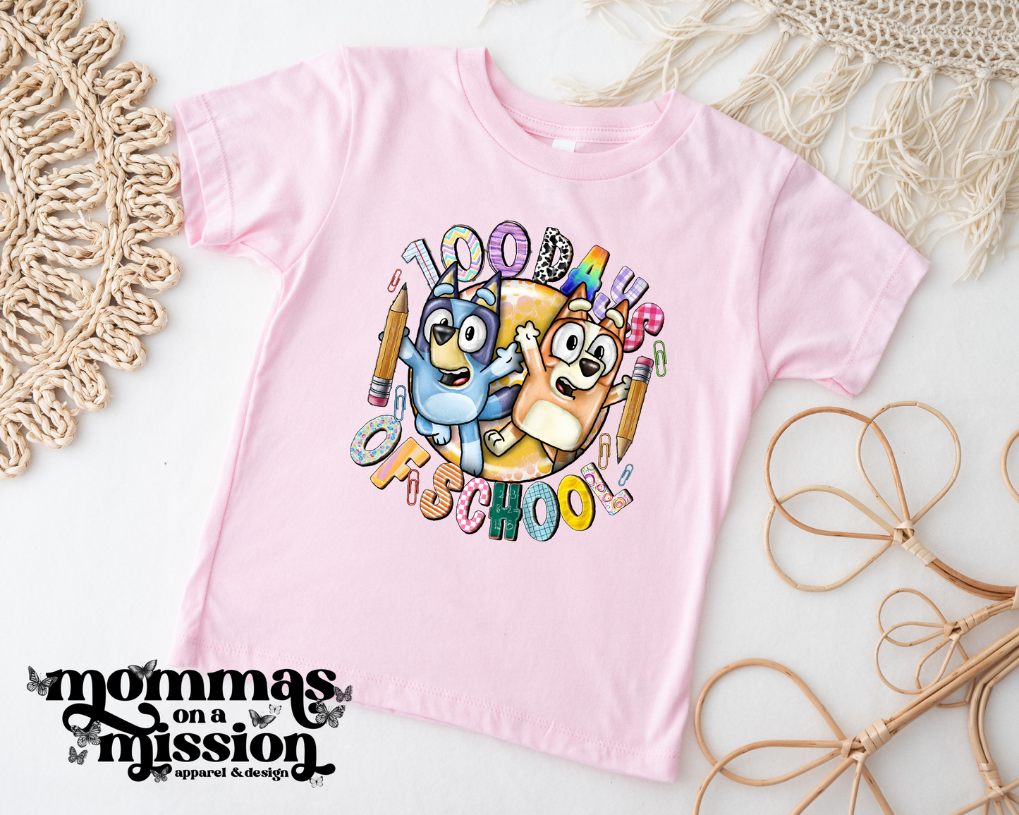 100 days of school - bluey (youth)