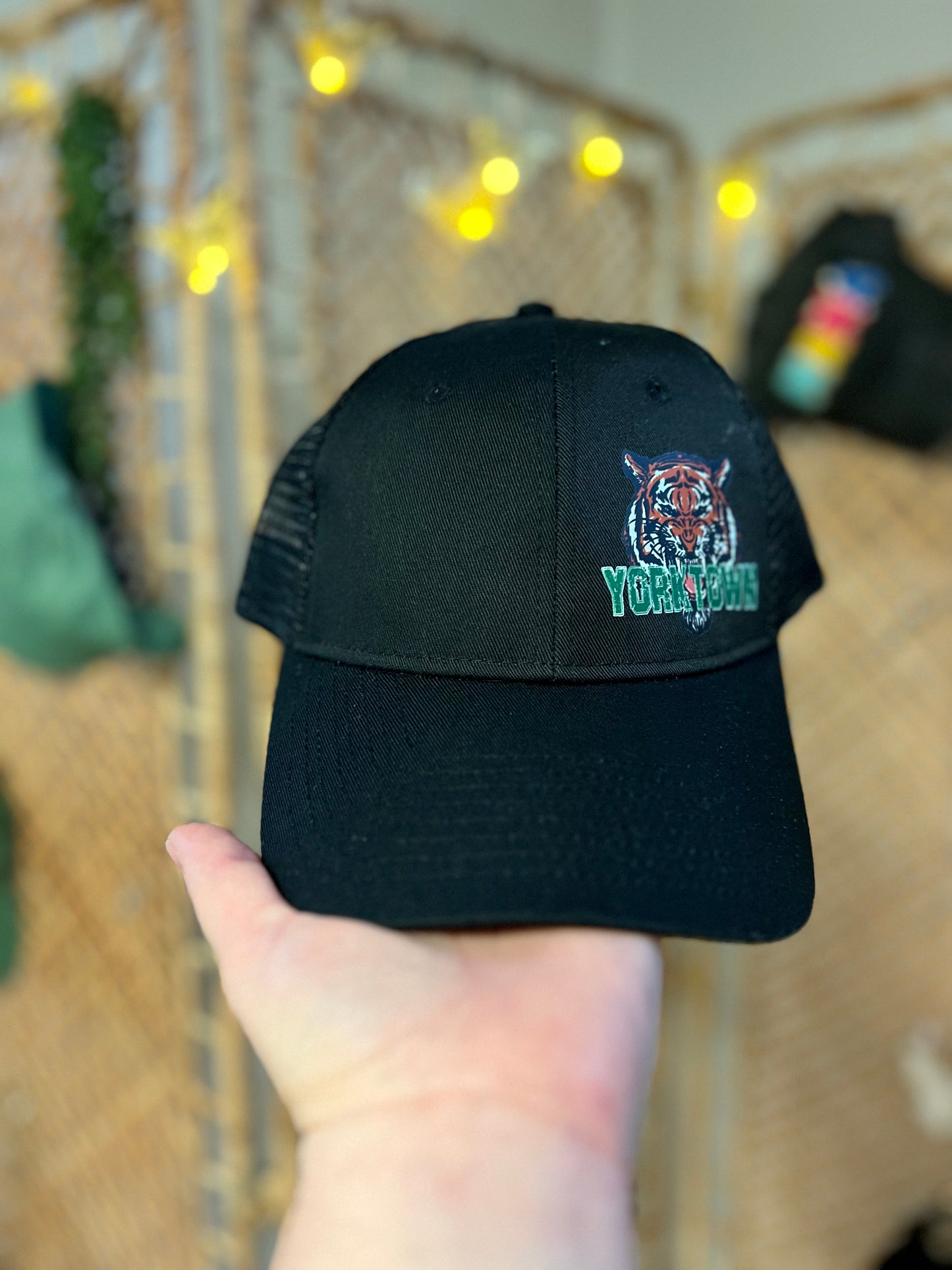 Yorktown Black Trucker Hat - Men’s
