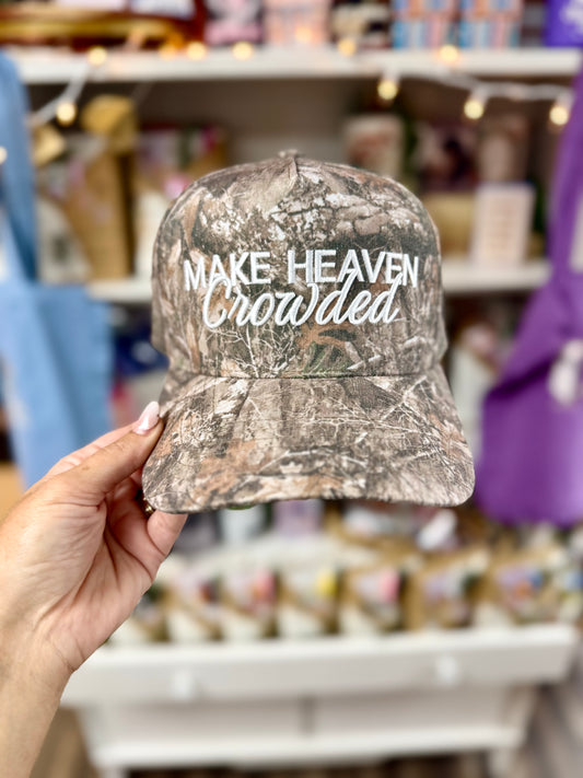 camo make heaven crowded hat
