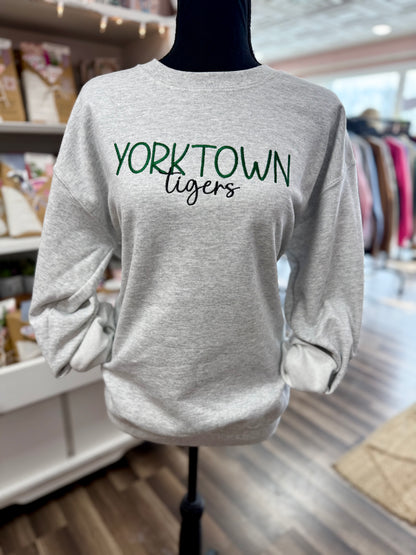 custom school & mascot - embroidered sweatshirt