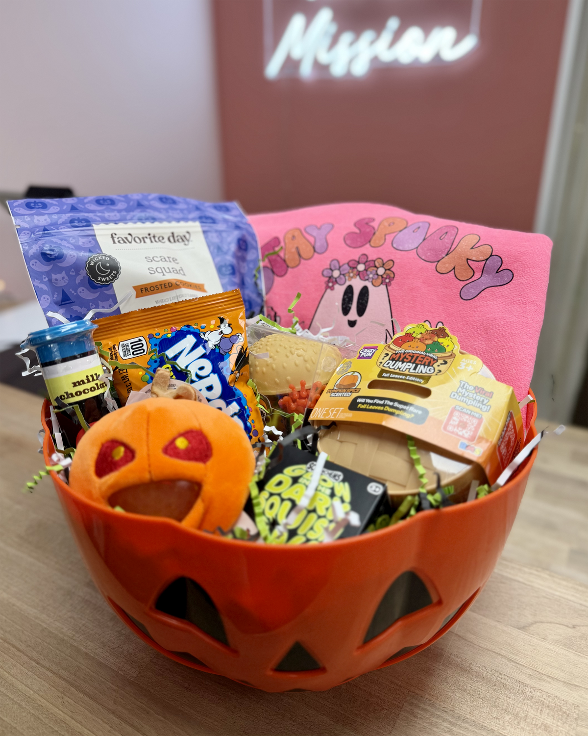 raffle boo basket - youth