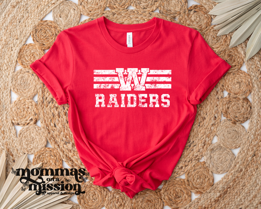 w raiders with lines