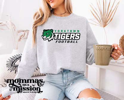 yorktown tigers football new logo (youth)