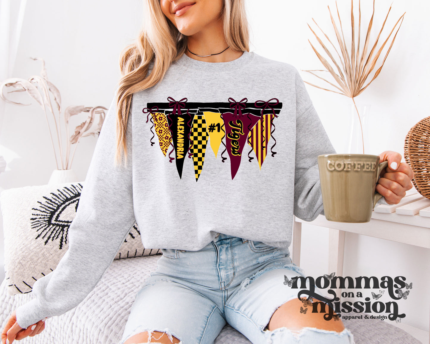 alexandria tigers spirit flag banner