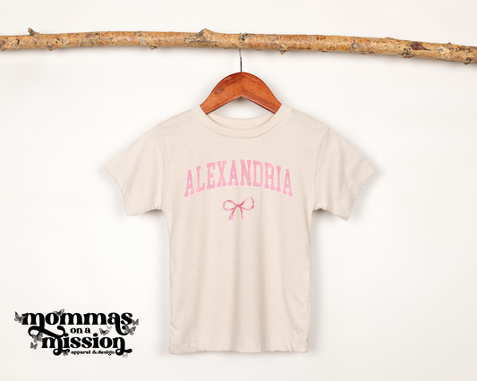 alexandria girly bow (youth)