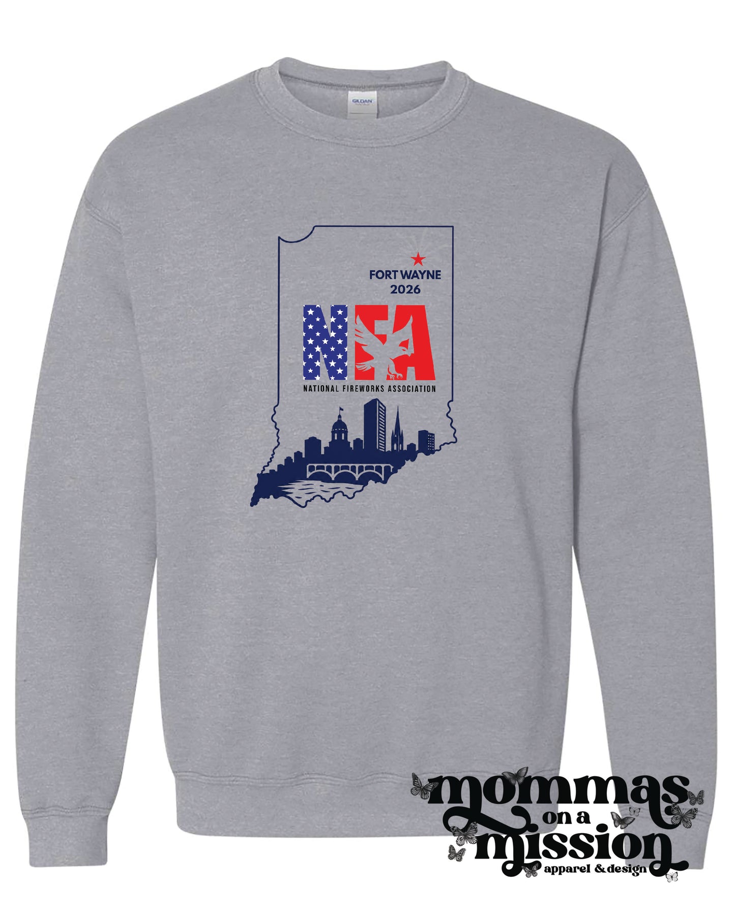 2026 NFA Conference Fort Wayne, IN - fleece crewneck