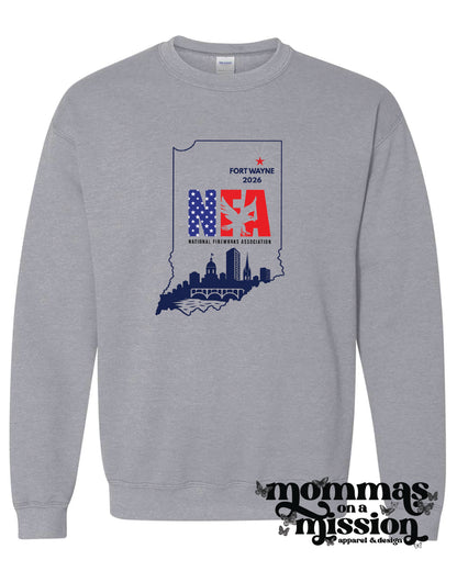 2026 NFA Conference Fort Wayne, IN - fleece crewneck