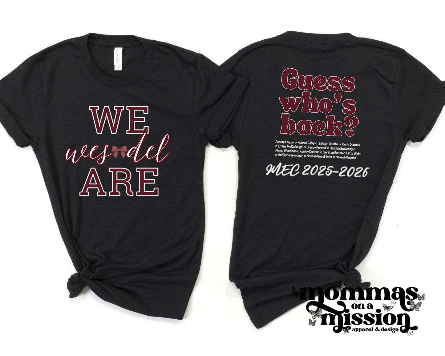 wes-del cheer guess who's back - wes-del cheer boosters