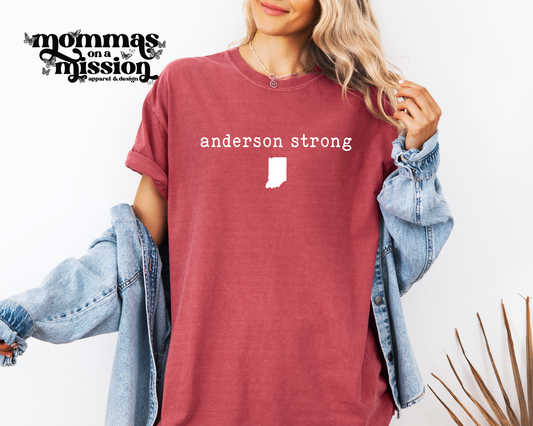anderson strong with shape - flood relief
