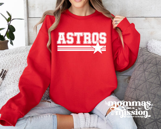 astros lines with star