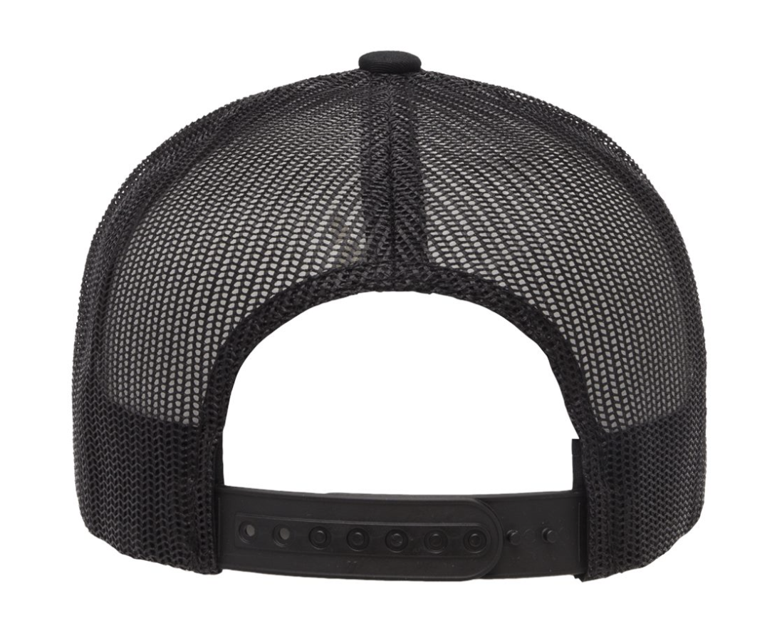 black mesh back hat (choose your design) - boosters