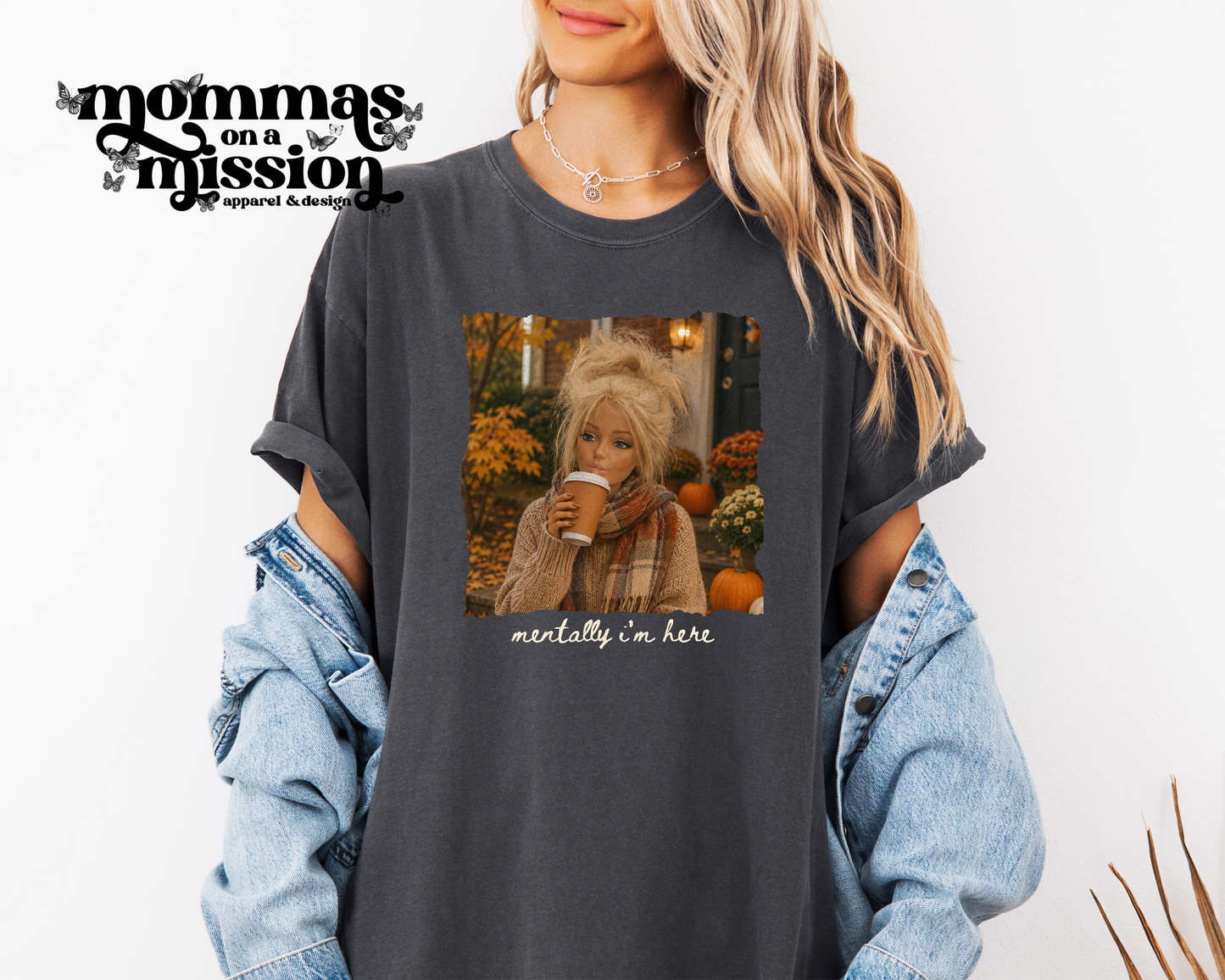 mentally i'm here - fall barbie