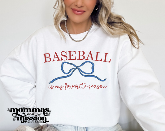 baseball is my favorite season