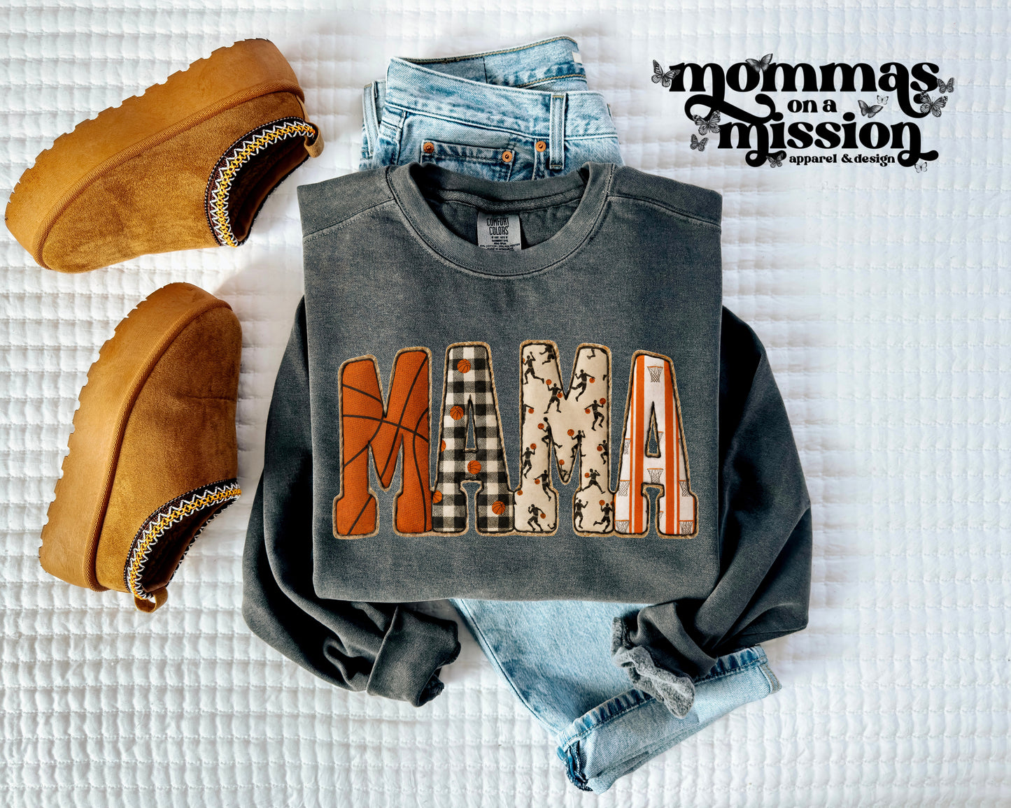 basketball mama patchwork