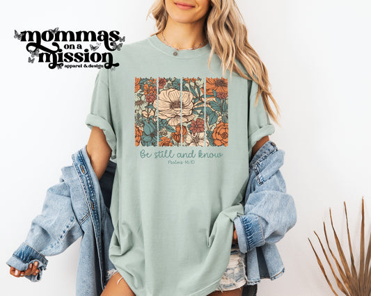 be still and know brushstrokes