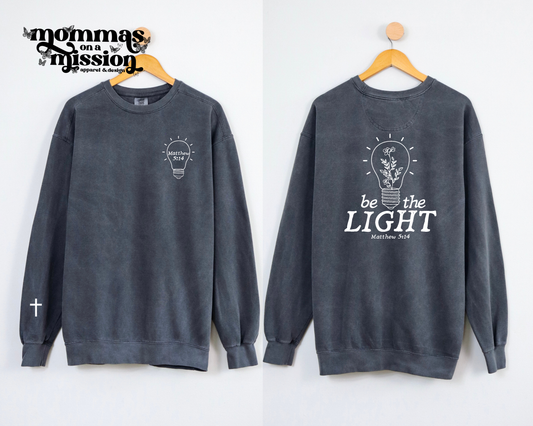 be the light one color front/back