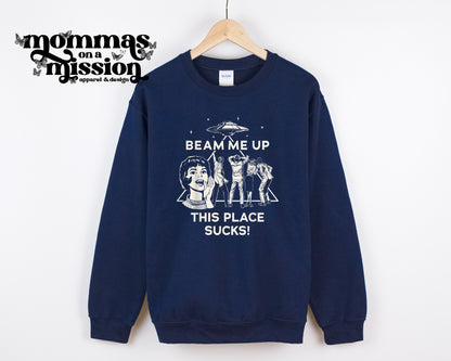 beam me up - stranger things inspired