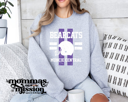 muncie central bearcats football lines