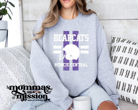 muncie central bearcats football lines