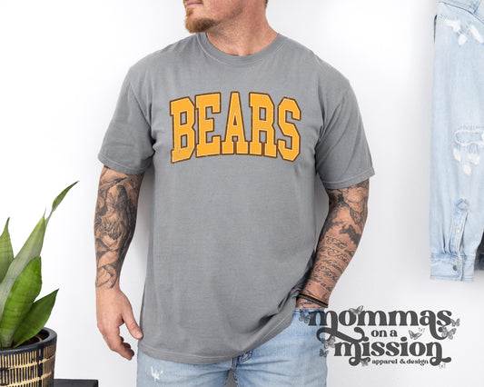 bears varsity gold/brown - PTO fundraiser