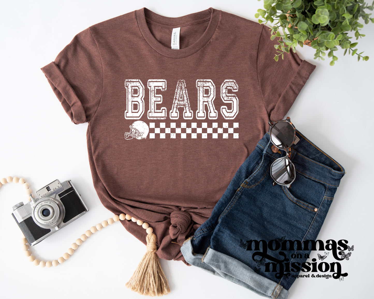 bears checkered football