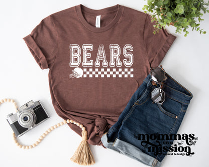 bears checkered football