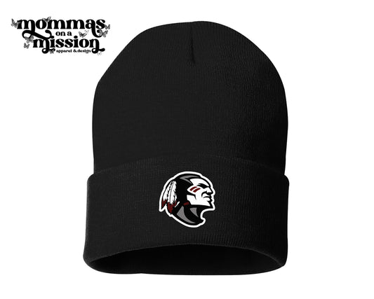 wes-del mascot beanie (choose your color) - boosters