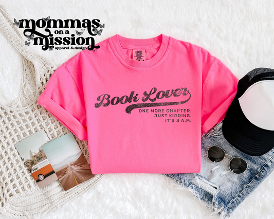 book lover (up until 3am)