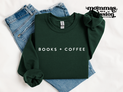 books + coffee