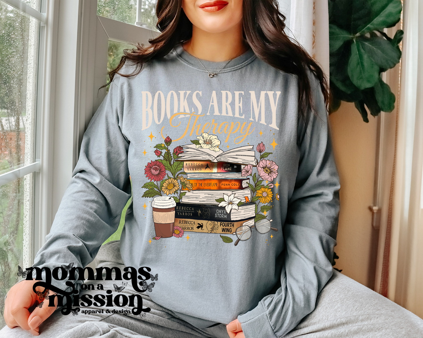 books are my therapy (fourth wing series)