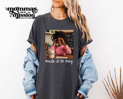 made it to may - brown barbie
