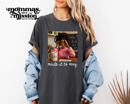 made it to may - brown barbie