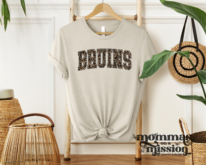 bruins leopard print
