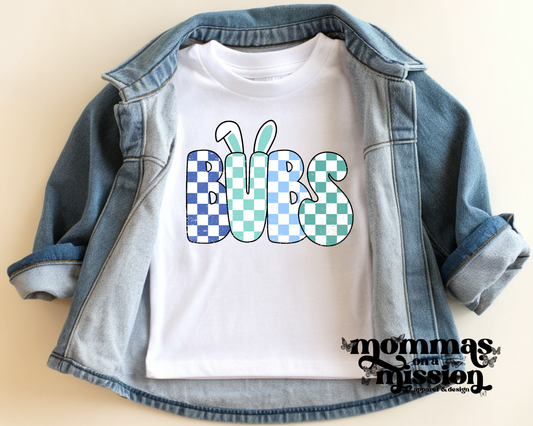 bubs checkered bunny (youth)