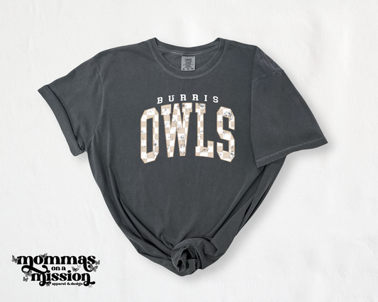 neutral checkered burris owls