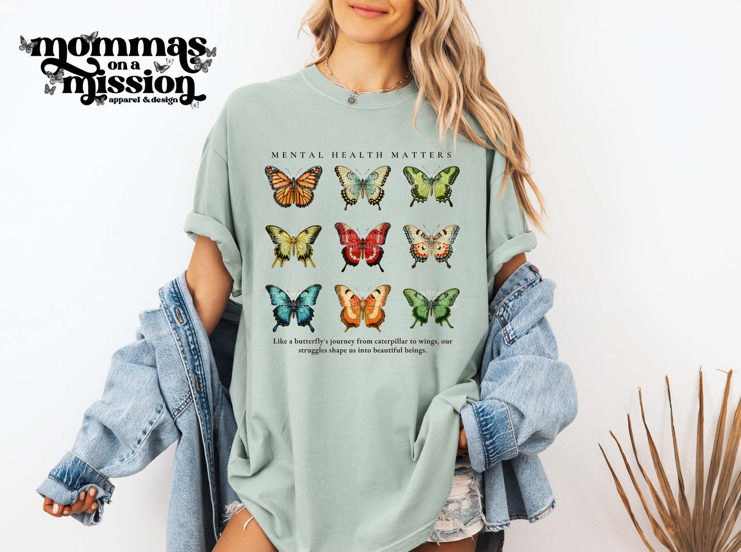 mental health matters butterflies
