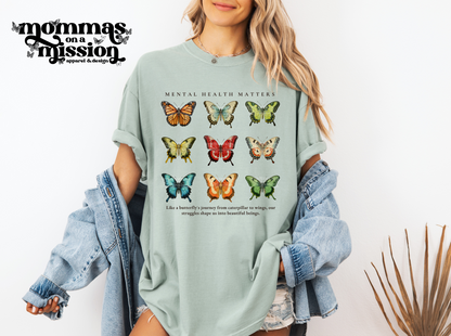 mental health matters butterflies