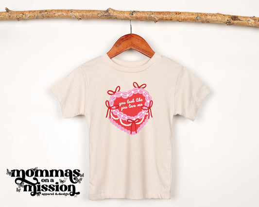 you look like you love me coquette cake (youth)