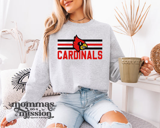 cardinals with mascot face