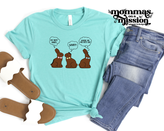 chocolate funny bunnies