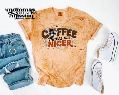 coffee makes me nicer