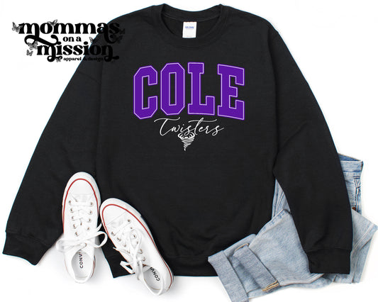 cole twisters with white tornado (youth)