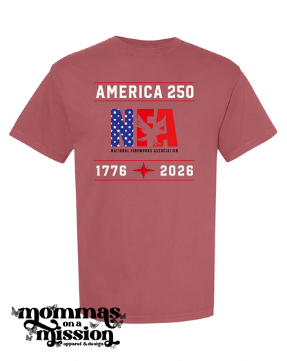 250 years NFA - horizontal logo